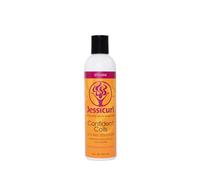 Jessicurl Soluzione per styling Confident Coils, senza profumo aggiunto, 8 Fl oz. Crema per ricci per il controllo dell'umidità e del crespo, Prodotti per capelli ricci, Crema per lo styling