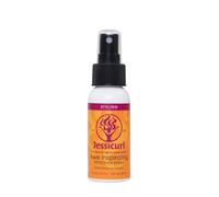 Jessicurl Spray ispirante timore reverenziale, Island Fantasy, 2 Fl oz. Spray idratante rinfrescante per ricci di mezzogiorno per capelli ricci, definizione dei ricci