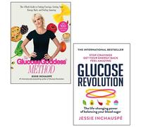 Jessie Inchauspe 2 Books Collection Set (Glucose Goddess Method, Glucose Revolution)