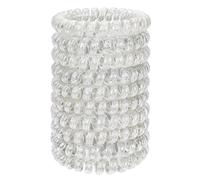 JessLab Elastici Spirale per Capelli, 10 Pezzi Senza per Tracce in Plastica per Coda di Cavallo, Accessorio per Ragazze e Donne, Colori Assortiti (Set 15)