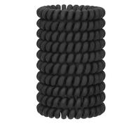 JessLab Elastici Spirale per Capelli, 10 Pezzi Senza per Tracce in Plastica per Coda di Cavallo, Accessorio per Ragazze e Donne, Colori Assortiti (#31)