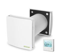 JESSP Eco Smart DZ Easy+ - Ventilazione abitativa con controller, 97% di recupero del calore, controllo dell'umidità, Wi-Fi, filtro F7, diametro 160 mm, estremamente silenzioso 5
