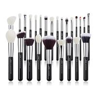 Jessup Brand 25pz Pennello per trucco professionale Fondazione Cosmetici di Bellezza per polvere, ciglia, rossetto Setole in materiale sintetico-naturale T175