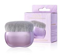 Jessup Pennello fondotinta liquido, 1 pz pennelli make up pennello Kabuki grande a testa piatta per sfumare, lucidare e tamponare, Viola lusso SF003