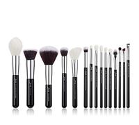 Jessup Pennello per il trucco Professionale Fondotinta Correttore Polvere pennello per Occhi Ombretto Cosmetici Set Nero T180