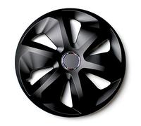 JESTIC 4 Copricerchi Borchie Nero Opaco Modello ROCORBM 15"