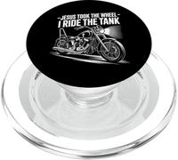 Jesù Ha Preso il Volante Moto Fede PopSockets PopGrip per MagSafe