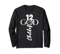 JESUS 12 YEARS CHILD OF GOD BASKETBALL 12 ANNI Maglia a Manica