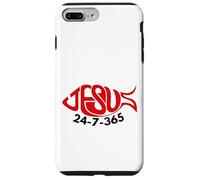 Jesus 24-7-365 Custodia per iPhone 7 Plus/8 Plus