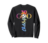 JESUS 30 YEARS CHILD OF GOD Football 30° Compleanno Felpa
