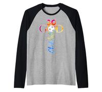 JESUS 30 YEARS CHILD OF GOD Football 30° Compleanno Maglia con Maniche Raglan