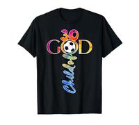 JESUS 30 YEARS CHILD OF GOD Football 30° Compleanno Maglietta