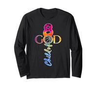 JESUS 8 YEARS CHILD OF GOD BASKETBALL 8 ANNI Maglia a Manica