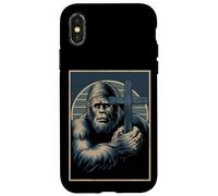Jesus and Bigfoot - Faith and Friendship Tee Custodia per iPhone X/XS