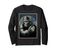 Jesus And Bigfoot - Faith And Friendship Tee Maglia a Manica