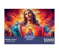 Jesus And ChildAwe-Inspiring Jigsaw Puzzles for Adults A 1000-Piece (Advanced) Saga of Impossible, Hard, And Difficult Challenging Puzzle Games for Women & Men - A Bonding Adventure for Adults And Ki