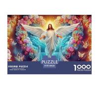 Jesus And LionEpic 1000-Piece Jigsaw Puzzles for Adults The Pinnacle of Impossible, Hard, Difficult Challenging Puzzle Educational Games - These Represent The Apex Gift Jigsaw Puzzles for Adults And