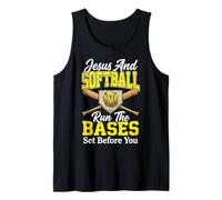 Jesus And Softball Run The Bases Set Before You Canotta