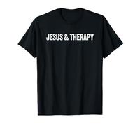 Jesus And Therapy Maglietta