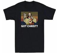 Jesus Buddy Christ Funny Comedy Movie Men's T Shirt Cotton Tee Black S