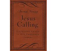 Sarah Young Jesus Calling, Small Brown Leathersoft, with (Rilegato in ecopelle)