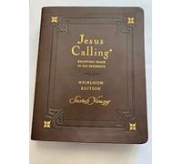 Jesus Calling Heirloom Note Taking Edition - Grande stampa Leathersoft Sarah Young godendo la pace in sua presenza