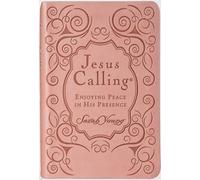 Jesus Calling, Pink Leathersoft, with Scripture References: Enjoying Peace in His Presence (a 365-Day Devotional)