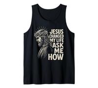 Jesus Changed My Life Ask Me How Christ Christian Faith Canotta