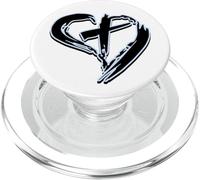 Jesus Christ Cross Bible Verse Sayings Christian Devotion PopSockets PopGrip per MagSafe