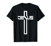 Jesus Christ Cross Faith Christian Religious Servant of God Maglietta