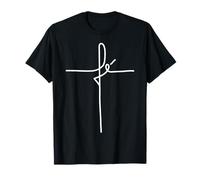 Jesus Christ Cross Faith Christian Religious Servant of God Maglietta