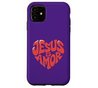 Jesus Christ Faith Prayer Biblia Iglesia Christian Custodia per iPhone 11