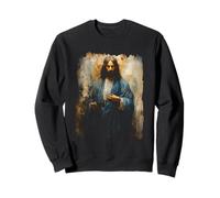 Jesus Christ Holy Face Blessing Christian Faith in Jesus Felpa