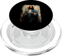 Jesus Christ Holy Face Blessing Christian Faith in Jesus PopSockets PopGrip per MagSafe