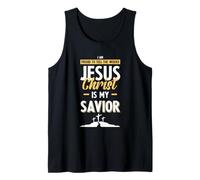 Jesus Christ Is My Savior Bible Verse Shirt Canotta