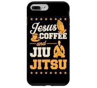 Jesus Coffee E Jiu Jitsu - Divertente Maestro BJJ Cristiano Custodia per iPhone 7 Plus/8 Plus