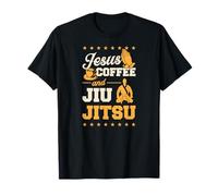 Jesus Coffee E Jiu Jitsu - Divertente Maestro BJJ Cristiano Maglietta