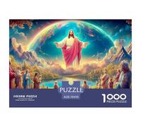 Jesus Comforts Puzzle Della Galleria D'Arte - 1000 Pezzi Con Immagini Che Ispirano E Meravigliano - Il Regalo Di Festa Che Piace A Tutti 70x50cm/1000pcs