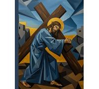 Jesus Composition Notebook: Religious, 7.5" x 11", 120 Pages College Ruled, for Christians, students, teachers, prayer warriors, and anyone seeking to keep Christ close in daily life.