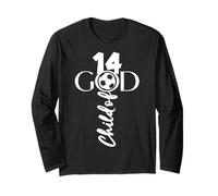 JESUS CRISTO 14 YEARS CHILD OF GOD CALCIO 14 ANNI Maglia a Manica