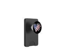Jesus Cross Heart America The Lord Is My Rock ART SUL RETRO PopSockets PopWallet per MagSafe