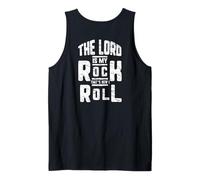 Jesus Cross The Lord Is My Rock America Heart ART SUL RETRO Canotta