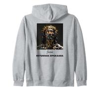 Jesus Cyborg, Design Cristiano futuristico, Gesù Felpa con Cappuccio