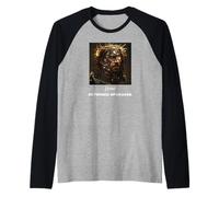 Jesus Cyborg, Design Cristiano futuristico, Gesù Maglia con Maniche Raglan