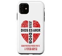 Jesús El Amor de Dios Cristo Buen Pastor Vida Eterna Custodia per iPhone 11