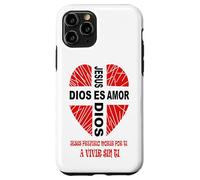 Jesús El Amor de Dios Cristo Buen Pastor Vida Eterna Custodia per iPhone 11 Pro