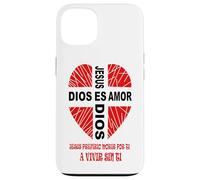 Jesús El Amor de Dios Cristo Buen Pastor Vida Eterna Custodia per iPhone 13