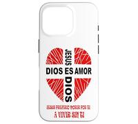Jesús El Amor de Dios Cristo Buen Pastor Vida Eterna Custodia per iPhone 16 Pro