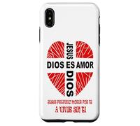 Jesús El Amor de Dios Cristo Buen Pastor Vida Eterna Custodia per iPhone XS Max