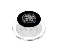 Jesus Es El Camino La Verdad Y La Vida Christian Butterfly PopSockets PopGrip per MagSafe